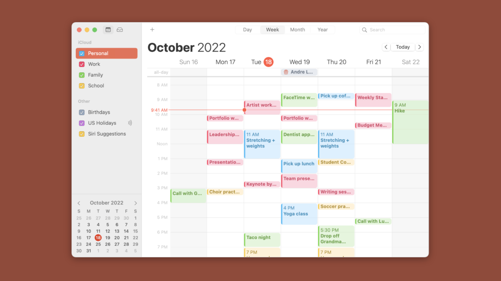 Reset Calendar App on macOS