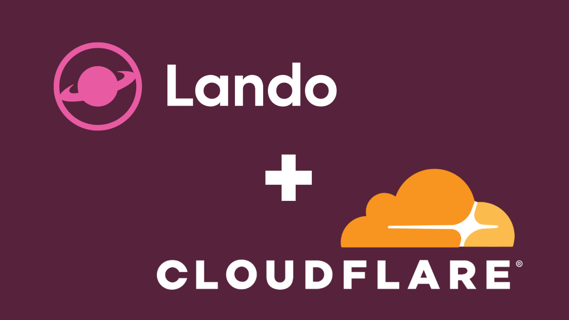 Run Cloudflare Tunnel for Lando service container